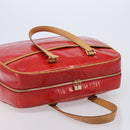 LOUIS VUITTON Monogram Vernis Sutton Hand Bag Red M91080 LV Auth ka6666-6