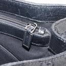 GUCCI GG Canvas Bamboo Hand Bag Black 112526 Auth ka6667-23