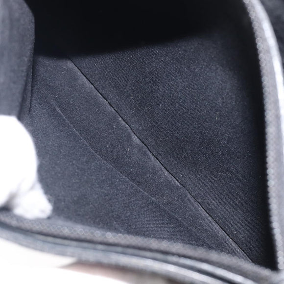 GUCCI GG Canvas Bamboo Hand Bag Black 112526 Auth ka6667