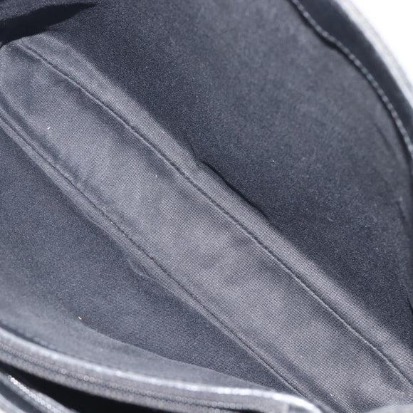 GUCCI GG Canvas Bamboo Hand Bag Black 112526 Auth ka6667