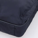PRADA Shoulder Bag Nylon Navy Silver Auth ka6668A-10