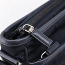 PRADA Shoulder Bag Nylon Navy Silver Auth ka6668A-15