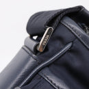 PRADA Shoulder Bag Nylon Navy Silver Auth ka6668A-17