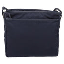 PRADA Shoulder Bag Nylon Navy Silver Auth ka6668A-3