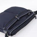 PRADA Shoulder Bag Nylon Navy Silver Auth ka6668A-6