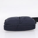 PRADA Shoulder Bag Nylon Navy Silver Auth ka6668A-9