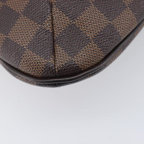 LOUIS VUITTON Damier Ebene Bloomsbury PM Shoulder Bag N42251 LV Auth ka6669A