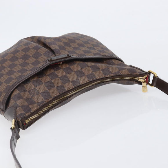 LOUIS VUITTON Damier Ebene Bloomsbury PM Shoulder Bag N42251 LV Auth ka6669A