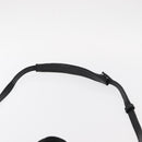 GIVENCHY Hand Bag Leather 2way Black Gold Auth ka667-14