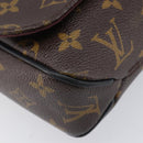 LOUIS VUITTON Monogram Macassar District PM Shoulder Bag M40935 LV Auth ka6671A-28
