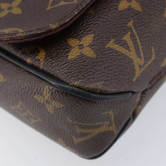 LOUIS VUITTON Monogram Macassar District PM Shoulder Bag M40935 LV Auth ka6671A