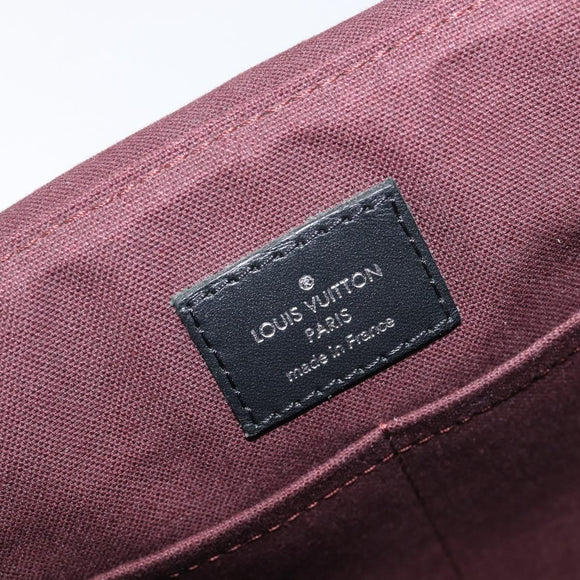 LOUIS VUITTON Monogram Macassar District PM Shoulder Bag M40935 LV Auth ka6671A