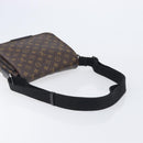 LOUIS VUITTON Monogram Macassar District PM Shoulder Bag M40935 LV Auth ka6671A-8