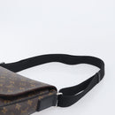 LOUIS VUITTON Monogram Macassar District PM Shoulder Bag M40935 LV Auth ka6671A-9