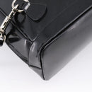 GUCCI Bamboo Shoulder Bag Nylon Black 003 2058 0059 5 Auth ka6673-15