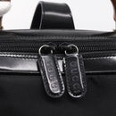 GUCCI Bamboo Shoulder Bag Nylon Black 003 2058 0059 5 Auth ka6673-16