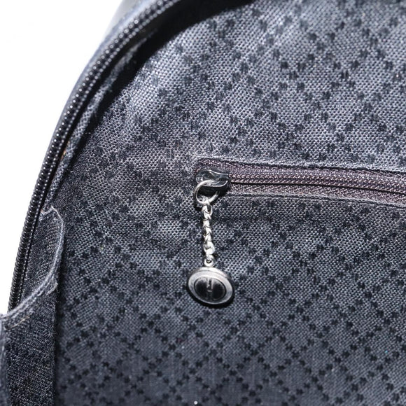 GUCCI Bamboo Shoulder Bag Nylon Black 003 2058 0059 5 Auth ka6673