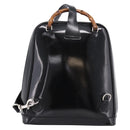 GUCCI Bamboo Shoulder Bag Nylon Black 003 2058 0059 5 Auth ka6673-3