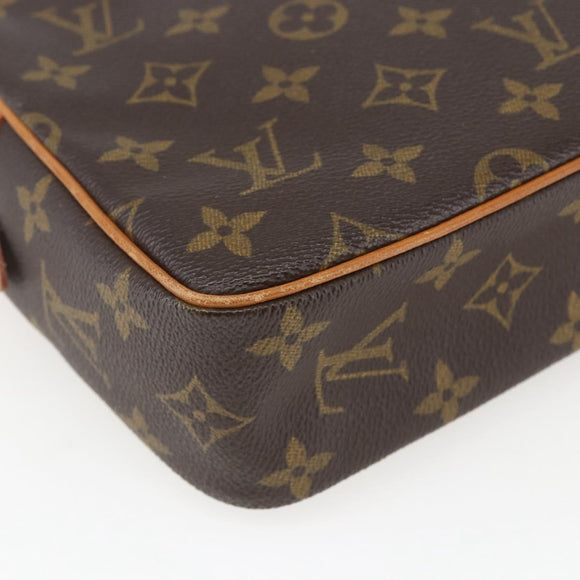 LOUIS VUITTON Monogram Compiegne 23 Clutch Bag M51847 LV Auth ka668