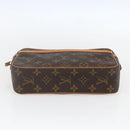 LOUIS VUITTON Monogram Compiegne 23 Clutch Bag M51847 LV Auth ka668-7