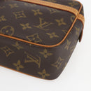 LOUIS VUITTON Monogram Compiegne 23 Clutch Bag M51847 LV Auth ka668-8