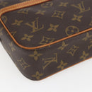 LOUIS VUITTON Monogram Compiegne 23 Clutch Bag M51847 LV Auth ka668-9