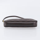 LOUIS VUITTON Damier Ebene Pochette Accessoires Pouch N41206 LV Auth ka6680-5