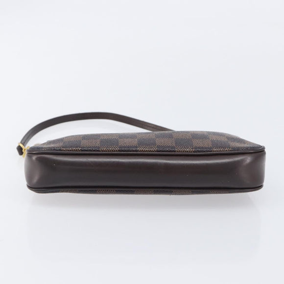 LOUIS VUITTON Damier Ebene Pochette Accessoires Pouch N41206 LV Auth ka6680