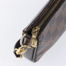 LOUIS VUITTON Damier Ebene Pochette Accessoires Pouch N41206 LV Auth ka6680-19
