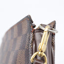 LOUIS VUITTON Damier Ebene Pochette Accessoires Pouch N41206 LV Auth ka6680-20