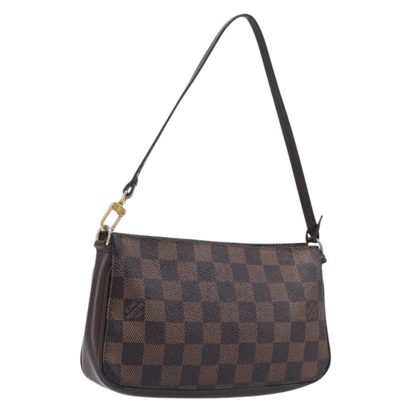 LOUIS VUITTON Damier Ebene Pochette Accessoires Pouch N41206 LV Auth ka6680