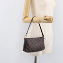 LOUIS VUITTON Damier Ebene Pochette Accessoires Pouch N41206 LV Auth ka6680-24