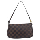 LOUIS VUITTON Damier Ebene Pochette Accessoires Pouch N41206 LV Auth ka6680-2