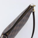 LOUIS VUITTON Damier Ebene Pochette Accessoires Pouch N41206 LV Auth ka6680-6
