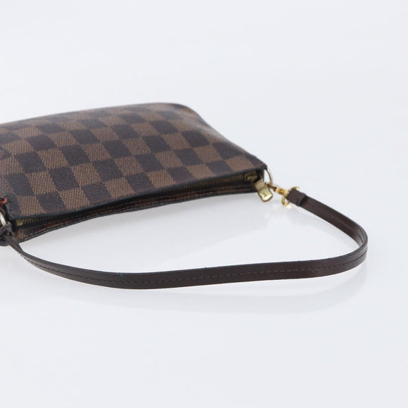 LOUIS VUITTON Damier Ebene Pochette Accessoires Pouch N41206 LV Auth ka6680