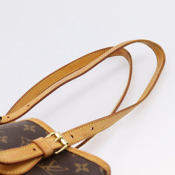 LOUIS VUITTON Monogram Bucket PM Shoulder Bag M42238 LV Auth ka6682