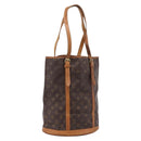 LOUIS VUITTON Monogram Bucket GM Shoulder Bag M42236 LV Auth ka6686-1