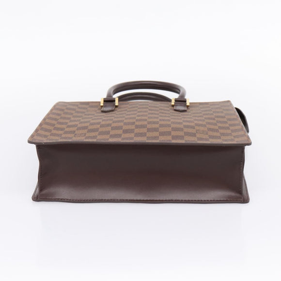 LOUIS VUITTON Damier Ebene Venice PM Hand Bag N51145 LV Auth ka6687V