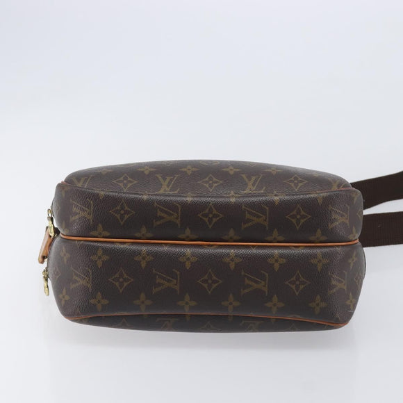 LOUIS VUITTON Monogram Reporter PM Shoulder Bag M45254 LV Auth ka6690