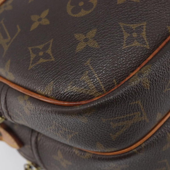 LOUIS VUITTON Monogram Reporter PM Shoulder Bag M45254 LV Auth ka6690