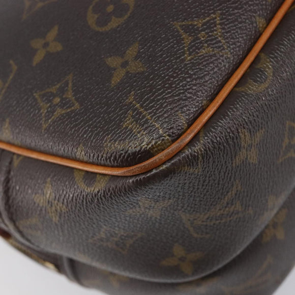 LOUIS VUITTON Monogram Reporter PM Shoulder Bag M45254 LV Auth ka6690