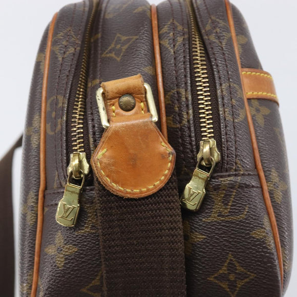 LOUIS VUITTON Monogram Reporter PM Shoulder Bag M45254 LV Auth ka6690