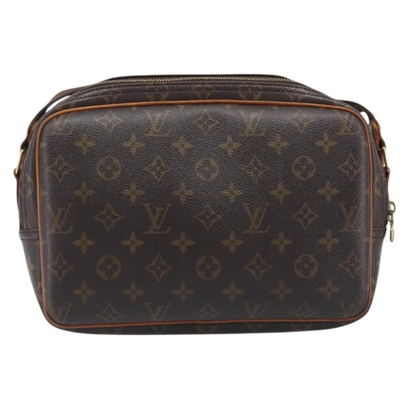 LOUIS VUITTON Monogram Reporter PM Shoulder Bag M45254 LV Auth ka6690