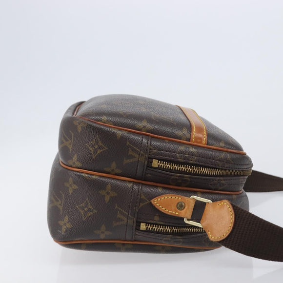 LOUIS VUITTON Monogram Reporter PM Shoulder Bag M45254 LV Auth ka6690