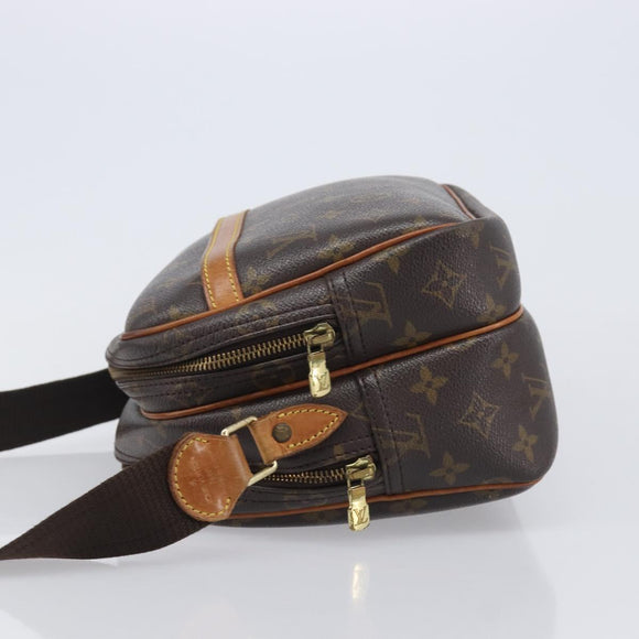 LOUIS VUITTON Monogram Reporter PM Shoulder Bag M45254 LV Auth ka6690