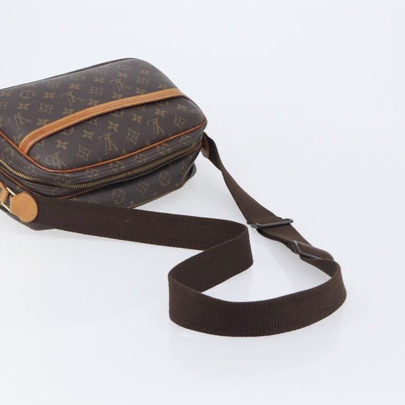 LOUIS VUITTON Monogram Reporter PM Shoulder Bag M45254 LV Auth ka6690