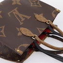 LOUIS VUITTON Monogram Reverse Giant On The Go MM Tote Bag M45321 Auth ka6696M-6