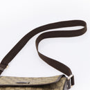GUCCI GG Supreme Shoulder Bag PVC Beige Silver 223666 Auth ka6698-8