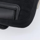 FENDI Zucca Canvas Mamma Baguette Shoulder Bag Black Silver 7VA472 Auth ka6701M-18