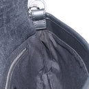 FENDI Zucca Canvas Mamma Baguette Shoulder Bag Black Silver 7VA472 Auth ka6701M-22